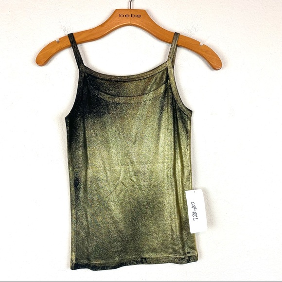 Charlotte Gold & Black Tank Top - Picture 3 of 4